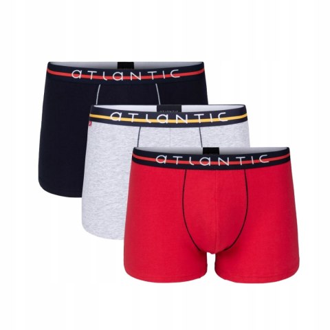 Bokserki męskie ATLANTIC 3MH-004 3-pak - XXL Bokserki męskie ATLANTIC 3MH-004 3-pak - XXL