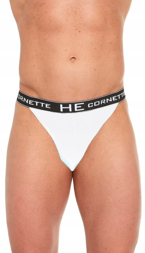 Slipy Męskie TANGA Bawełniane CORNETTE biały - XL Slipy Męskie TANGA Bawełniane CORNETTE biały - XL