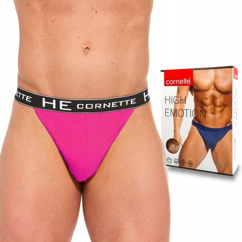 Slipy Męskie TANGA Bawełniane CORNETTE róż - XL Slipy Męskie TANGA Bawełniane CORNETTE róż - XL
