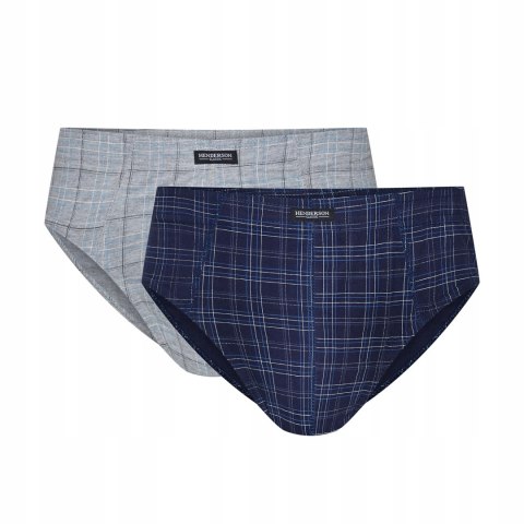 Slipy męskie bawełniane 2-PAK HENDERSON K558 - 5XL Slipy męskie bawełniane 2-PAK HENDERSON K558 - 5XL