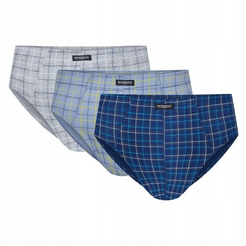 Slipy męskie bawełniane 3-PAK HENDERSON K560 - XXL Slipy męskie bawełniane 3-PAK HENDERSON K560 - XXL