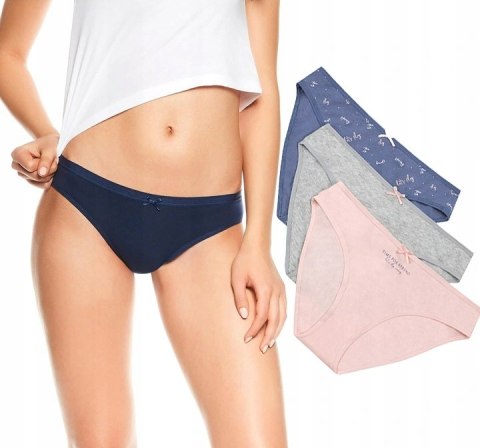 Figi damskie ESOTIQ 36508-29 bikini 3-pak r - XL Figi damskie ESOTIQ 36508-29 bikini 3-pak r - XL