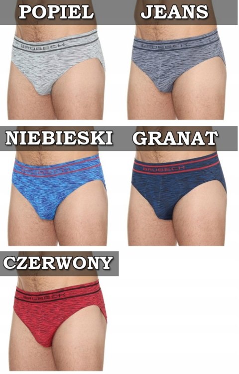 SLIPY MĘSKIE BRUBECK FUSION bezszwowe BE10090 r L SLIPY MĘSKIE BRUBECK FUSION bezszwowe BE10090 r L