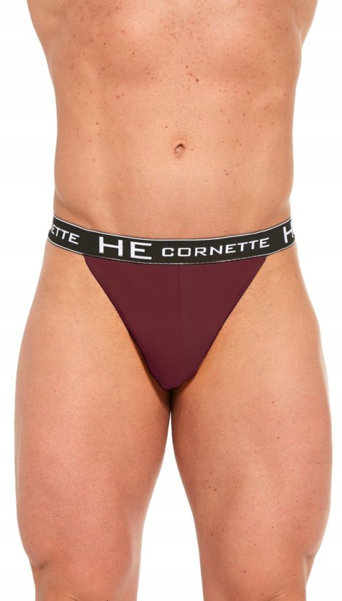 Slipy Męskie TANGA Bawełniane CORNETTE claret - L Slipy Męskie TANGA Bawełniane CORNETTE claret - L