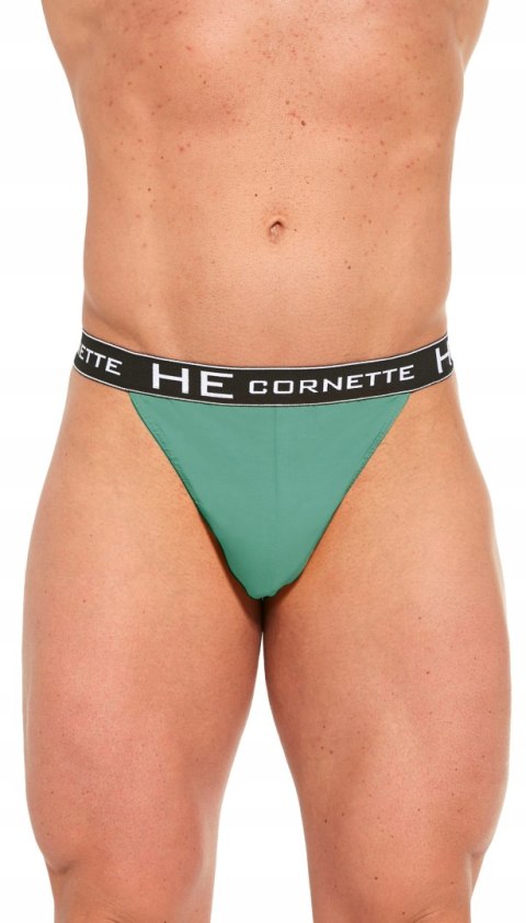 Slipy Męskie TANGA Bawełniane CORNETTE emerald - M Slipy Męskie TANGA Bawełniane CORNETTE emerald - M
