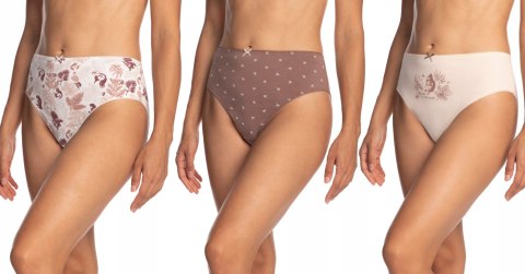 Majtki damskie FIGI 3 PARY LAMA 122BIB-43 - S Majtki damskie FIGI 3 PARY LAMA 122BIB-43 - S