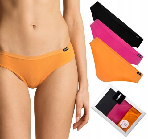 Figi damskie 3 PARY bikini ATLANTIC 3LP-176 - L Figi damskie 3 PARY bikini ATLANTIC 3LP-176 - L