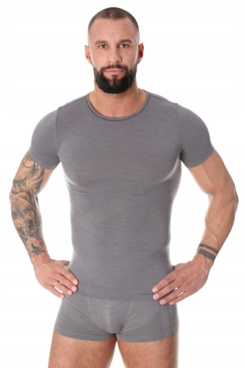 Koszulka męska WEŁNIANA termo BRUBECK SS11030 XXL Koszulka męska WEŁNIANA termo BRUBECK SS11030 XXL