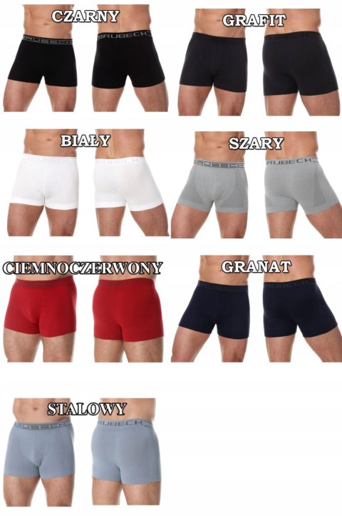 BRUBECK BOKSERKI MĘSKIE BX00501A x 3 szt. r XXL BRUBECK BOKSERKI MĘSKIE BX00501A x 3 szt. r XXL