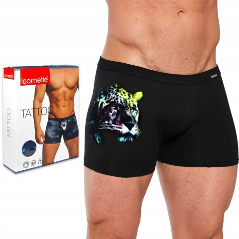 Bokserki męskie szorty CORNETTE TATTOO 219 - XXL Bokserki męskie szorty CORNETTE TATTOO 219 - XXL
