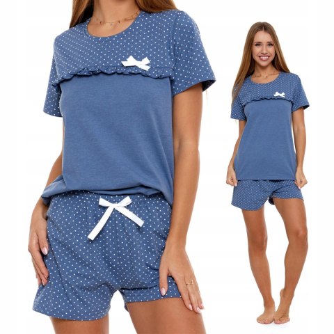Piżama Damska Krótka Bawełniana MORAJ - XL Piżama Damska Krótka Bawełniana MORAJ - XL