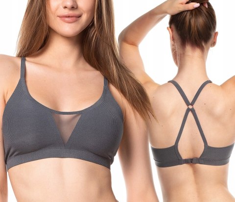 Biustonosz Damski Sportowy Top LAMA 5019TP - M Biustonosz Damski Sportowy Top LAMA 5019TP - M