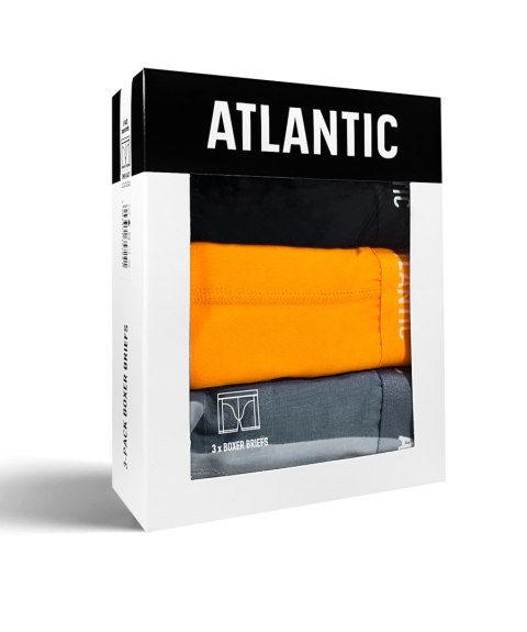 Bokserki męskie 3-PAK Szorty ATLANTIC 3MH-047 - M Bokserki męskie 3-PAK Szorty ATLANTIC 3MH-047 - M