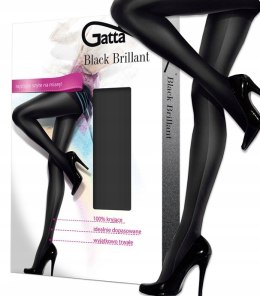 GATTA BLACK BRILLANT rajstopy jak legginsy - r3