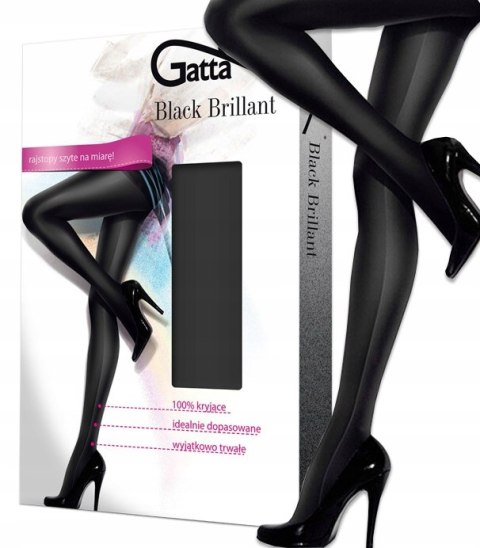 GATTA BLACK BRILLANT rajstopy jak legginsy - r5 GATTA BLACK BRILLANT rajstopy jak legginsy - r5