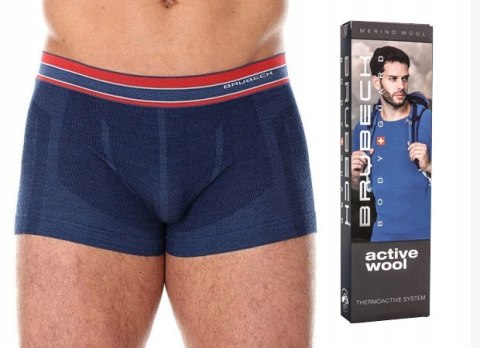 BIELIZNA bokserki termo BRUBECK ACTIVE WOOL S BIELIZNA bokserki termo BRUBECK ACTIVE WOOL S