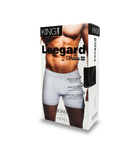 BOKSERKI męskie bezszwowe LEEGARD HERO DAREX r XXL BOKSERKI męskie bezszwowe LEEGARD HERO DAREX r XXL