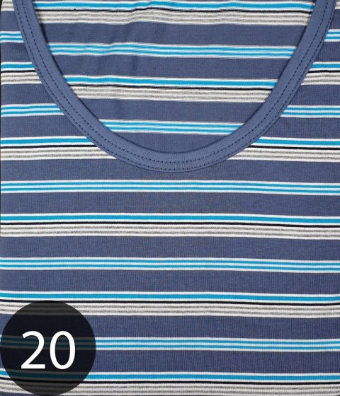 PIŻAMA MĘSKA w paski SESTO SENSO bawełna WZORY 3XL PIŻAMA MĘSKA w paski SESTO SENSO bawełna WZORY 3XL