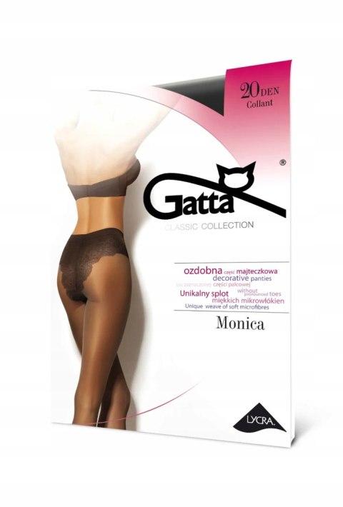 Rajstopy mikrofibra GATTA MONICA 20DEN daino - 4 Rajstopy mikrofibra GATTA MONICA 20DEN daino - 4
