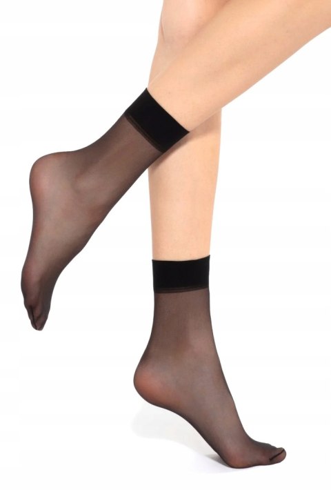 Skarpetki Lycra 2 PARY GATTA LAR 15DEN nero Skarpetki Lycra 2 PARY GATTA LAR 15DEN nero