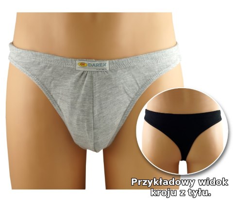 Stringi MĘSKIE BAWEŁNIANE majtki DAREX - r L Stringi MĘSKIE BAWEŁNIANE majtki DAREX - r L
