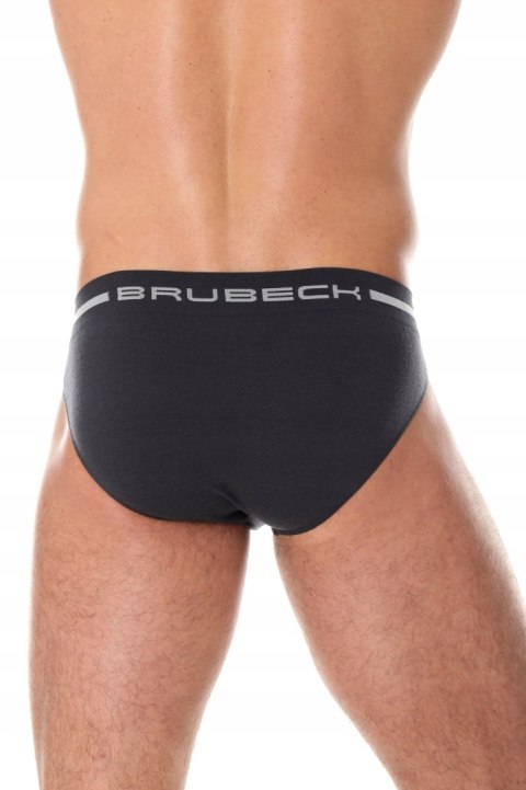 Majtki męskie WEŁNIANE slipy BRUBECK BE10050 - XL Majtki męskie WEŁNIANE slipy BRUBECK BE10050 - XL
