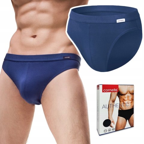 Slipy męskie CORNETTE AUTHENTIC MINI jeans - M Slipy męskie CORNETTE AUTHENTIC MINI jeans - M