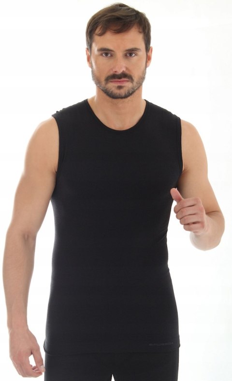 Bezrękawnik WEŁNIANY męski BRUBECK SL10160 - XXL