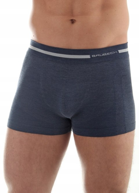 Bokserki męskie WEŁNIANE BRUBECK BX10430 - XL Bokserki męskie WEŁNIANE BRUBECK BX10430 - XL