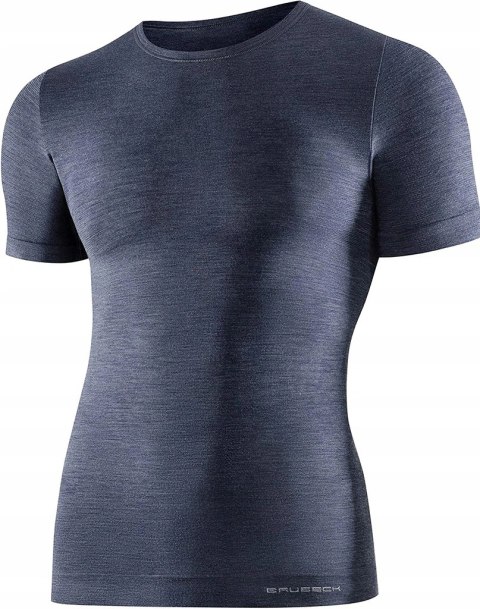 Koszulka męska WEŁNIANA termo BRUBECK SS11030 - XL Koszulka męska WEŁNIANA termo BRUBECK SS11030 - XL