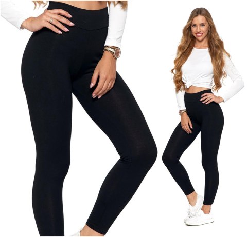 Legginsy Kryjące z Wysokim Stanem MORAJ - S/M Legginsy Kryjące z Wysokim Stanem MORAJ - S/M