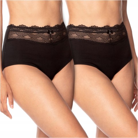 Majtki Figi Koronkowe 2-PAK LAMA 4000MX - XXL Majtki Figi Koronkowe 2-PAK LAMA 4000MX - XXL