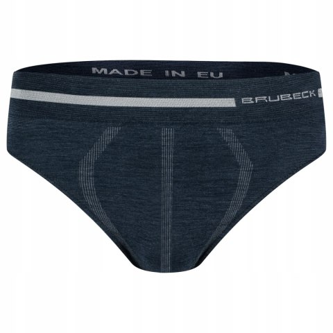 Majtki męskie WEŁNIANE slipy BRUBECK BE10050 - XL Majtki męskie WEŁNIANE slipy BRUBECK BE10050 - XL