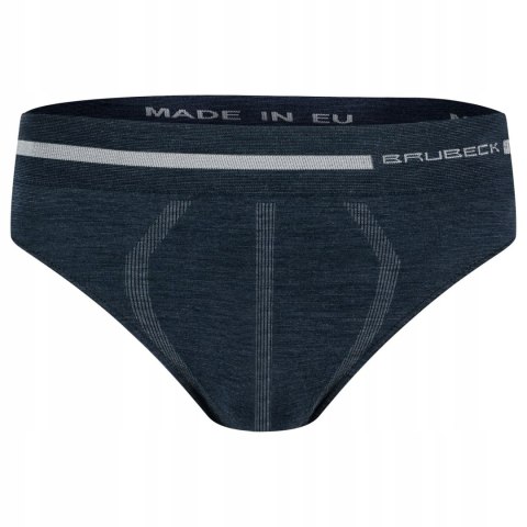 Majtki męskie WEŁNIANE slipy BRUBECK BE10050 - XL Majtki męskie WEŁNIANE slipy BRUBECK BE10050 - XL