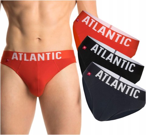 Slipy męskie 3-PAK majtki ATLANTIC 3SMP-003 - XL Slipy męskie 3-PAK majtki ATLANTIC 3SMP-003 - XL