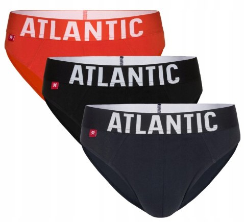 Slipy męskie 3-PAK majtki ATLANTIC 3SMP-003 - XL Slipy męskie 3-PAK majtki ATLANTIC 3SMP-003 - XL