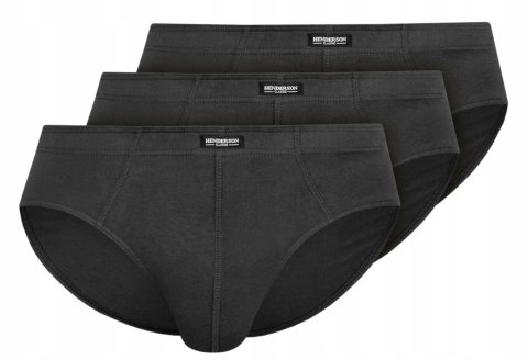 Slipy męskie HENDERSON 100% bawełna 3pak GRAFIT XL Slipy męskie HENDERSON 100% bawełna 3pak GRAFIT XL