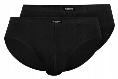 Slipy męskie HENDERSON bawełna 2-pak CZARNY 3XL Slipy męskie HENDERSON bawełna 2-pak CZARNY 3XL