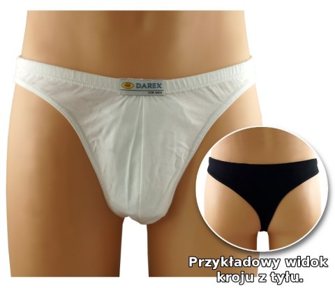 Stringi MĘSKIE BAWEŁNIANE majtki DAREX - r XXL Stringi MĘSKIE BAWEŁNIANE majtki DAREX - r XXL