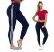 FIT Legginsy spodnie z lampasami getry MORAJ S/M