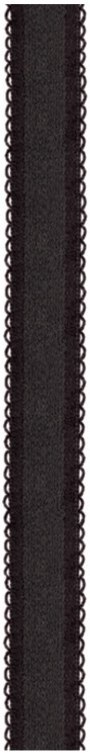 JULIMEX RAMIĄCZKA RB-395 szer 10 mm CZARNE KORONKA JULIMEX RAMIĄCZKA RB-395 szer 10 mm CZARNE KORONKA