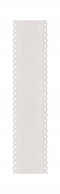 JULIMEX RAMIĄCZKA RB-406 szer 18 mm BIAŁY KORONKA