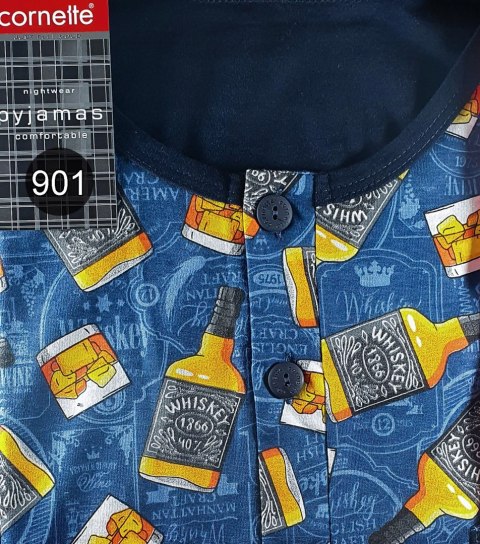 KOSZULA NOCNA MĘSKA Cornette +SZLAFMYCA r XXL KOSZULA NOCNA MĘSKA Cornette +SZLAFMYCA r XXL