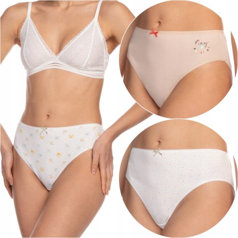 Majtki damskie FIGI bikini 3-PAK LAMA 120BI-79 - S