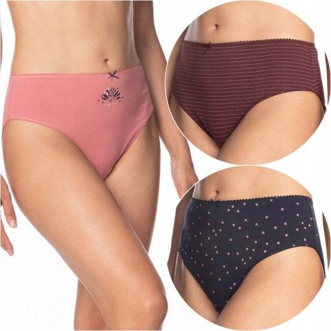 Majtki damskie FIGI bikini 3-PAK LAMA 123BI-42 - S Majtki damskie FIGI bikini 3-PAK LAMA 123BI-42 - S