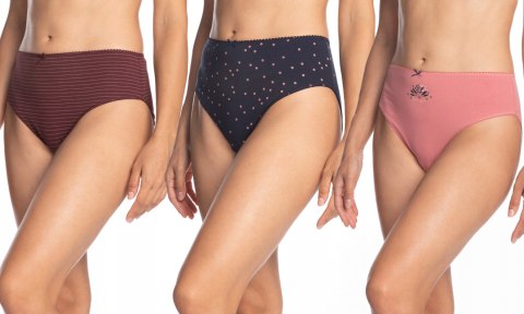 Majtki damskie FIGI bikini 3-PAK LAMA 123BI-42 - S Majtki damskie FIGI bikini 3-PAK LAMA 123BI-42 - S