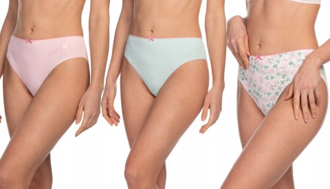 Majtki damskie FIGI bikini 3-PAK LAMA 123BI-44 XL Majtki damskie FIGI bikini 3-PAK LAMA 123BI-44 XL