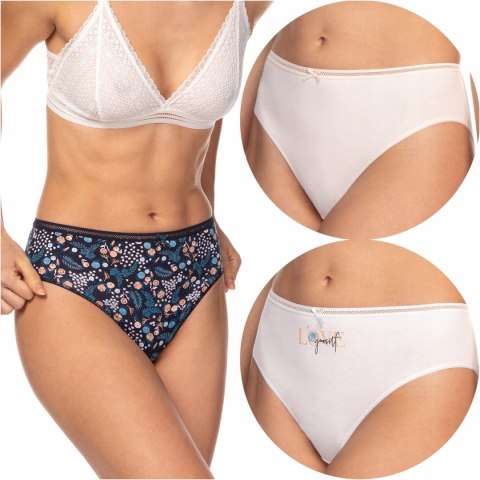 Majtki damskie FIGI bikini 3-PAK LAMA 128BI-07 XL