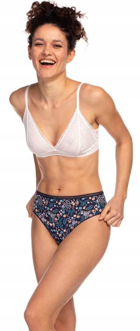 Majtki damskie FIGI bikini 3-PAK LAMA 128BI-07 - S Majtki damskie FIGI bikini 3-PAK LAMA 128BI-07 - S