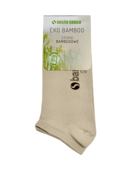 Skarpety BAMBUSOWE STOPKI sesto senso beżowe 41-43 Skarpety BAMBUSOWE STOPKI sesto senso beżowe 41-43
